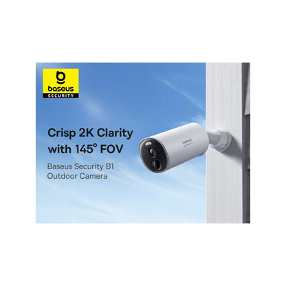 Telecamera di Sorveglianza Baseus B1, Wi-Fi, 2K, IP67, Esterno S0SV002130