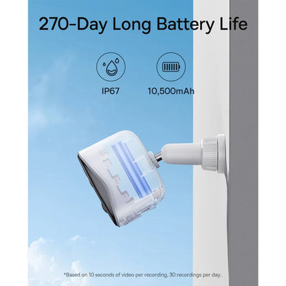 Telecamera di Sorveglianza Baseus N1 Plus, Wi-Fi, 2K, IP67, Esterno S0TV022132