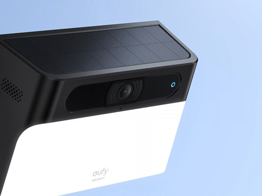 Telecamera di Sorveglianza Eufy S120 Solar, Wi-Fi, 2K, IP65, Pannello Solare, Esterno