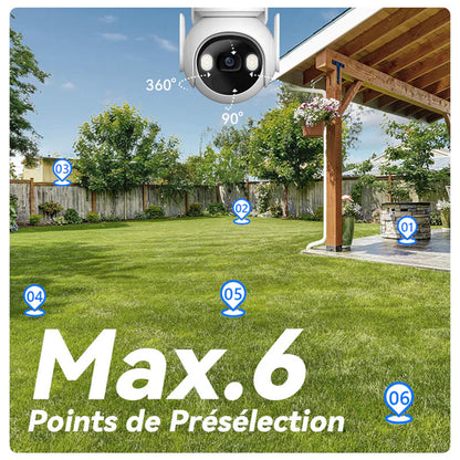 Telecamera di Sorveglianza Imou Cell PT, Wi-Fi, 2K, IP66, Esterno, Bianca IPC-K9EP-3T0WE