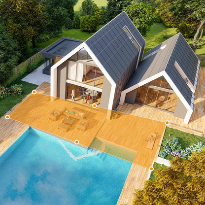 Telecamera di Sorveglianza Imou Cruiser Triple, Wi-Fi, 3K + 2K, IP65, Esterno, Bianca IPC-S7UP-11M0WED