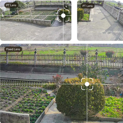 Telecamera di Sorveglianza Imou Cruiser Triple, Wi-Fi, 3K + 2K, IP65, Esterno, Bianca IPC-S7UP-11M0WED