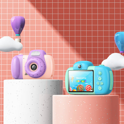 Fotocamera Digitale HOCO DV201 Kids, 1080P, 2MP, Blu