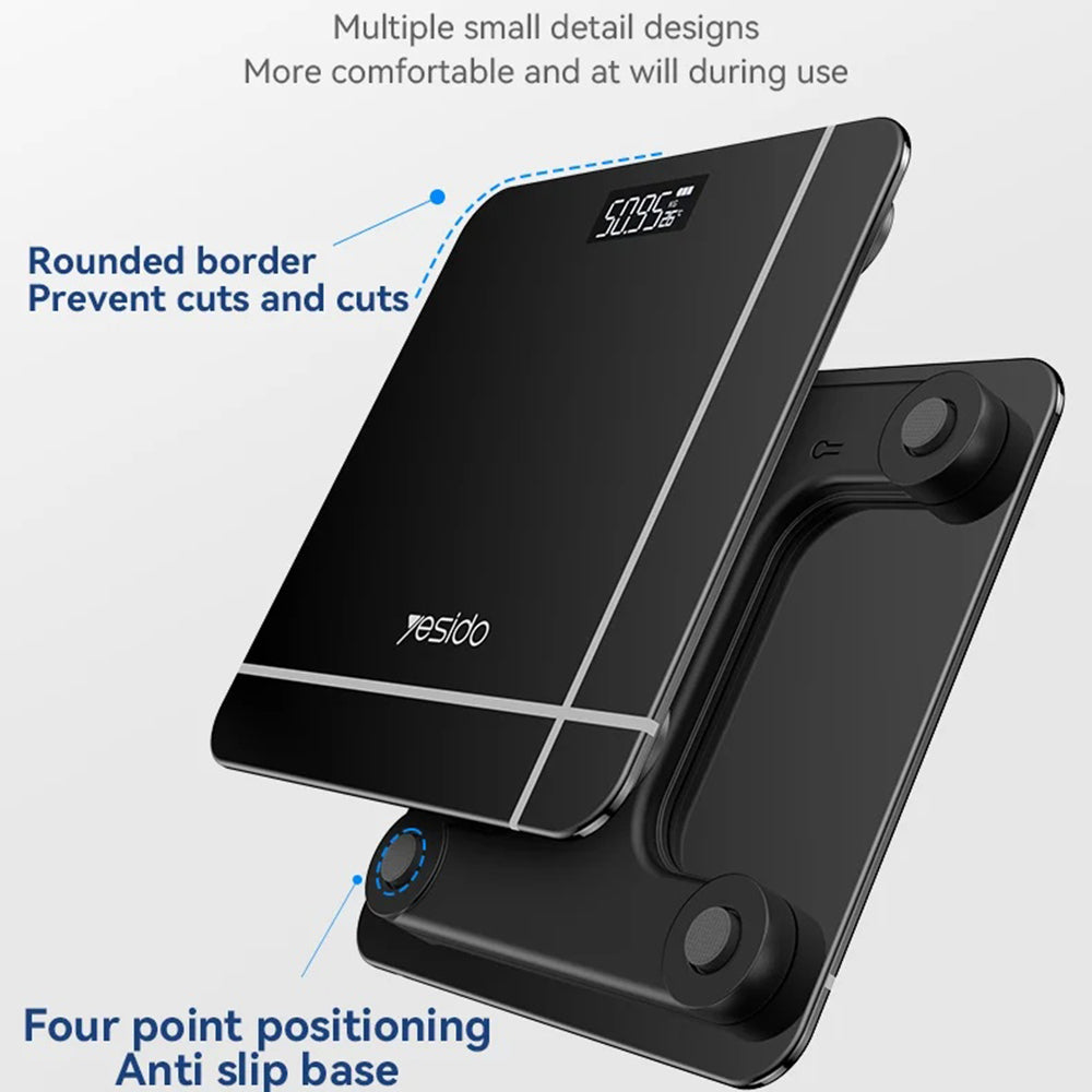 Bilancia Digitale Yesido MG10, Nero