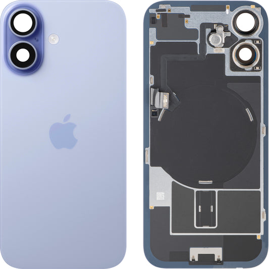 Copertura Batteria Apple iPhone 17, Blu (Mist Blue), Swap