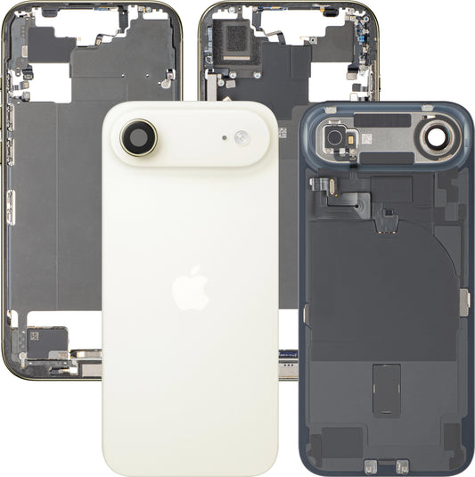 Copertura Batteria Apple iPhone 17 Air, Con Scocca Centrale, Parti Complete, Oro Chiaro (Light Gold), Swap Premium