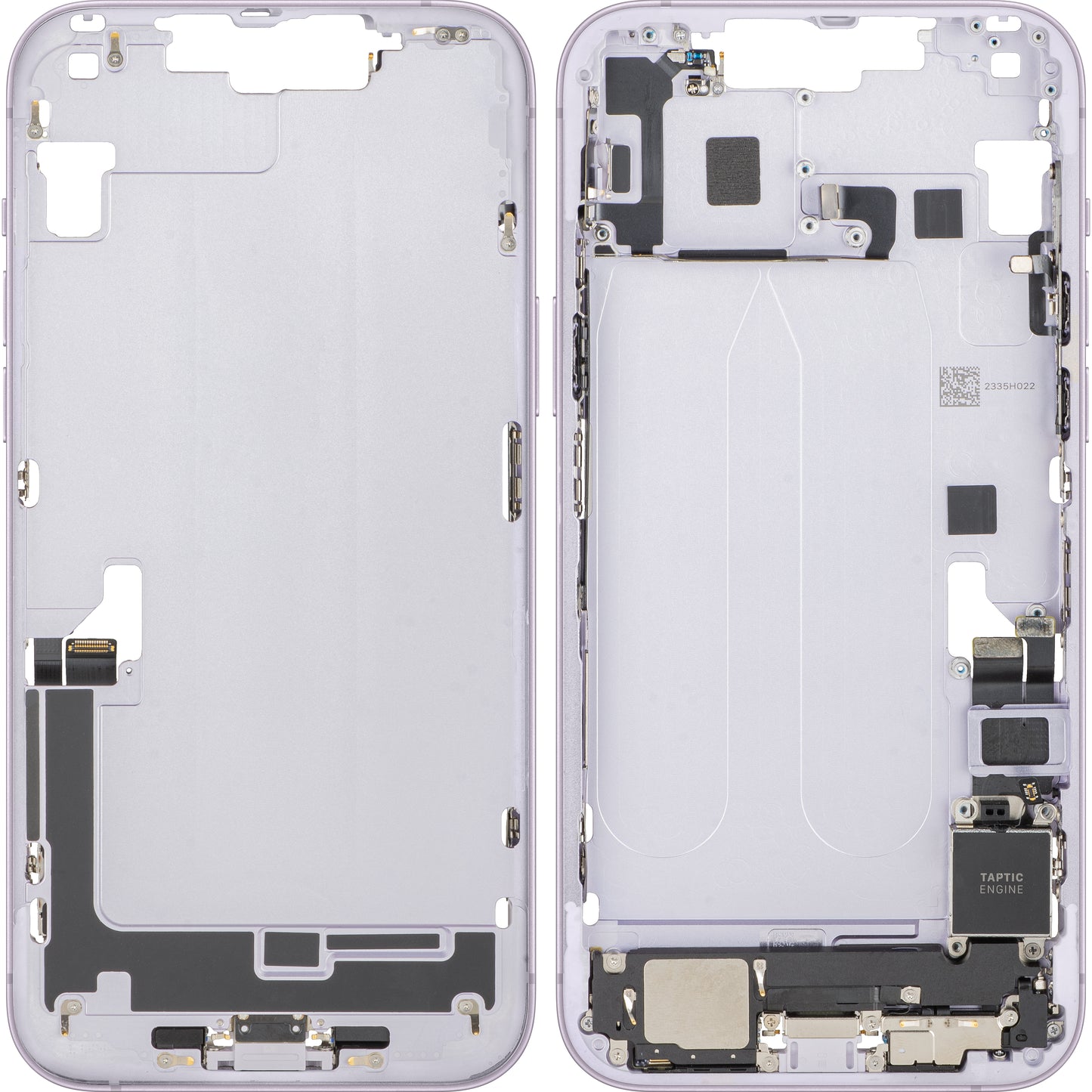 Coperchio Batteria Apple iPhone 14 Plus, Con Scocca Centrale, Completo di Parti, Viola, Swap