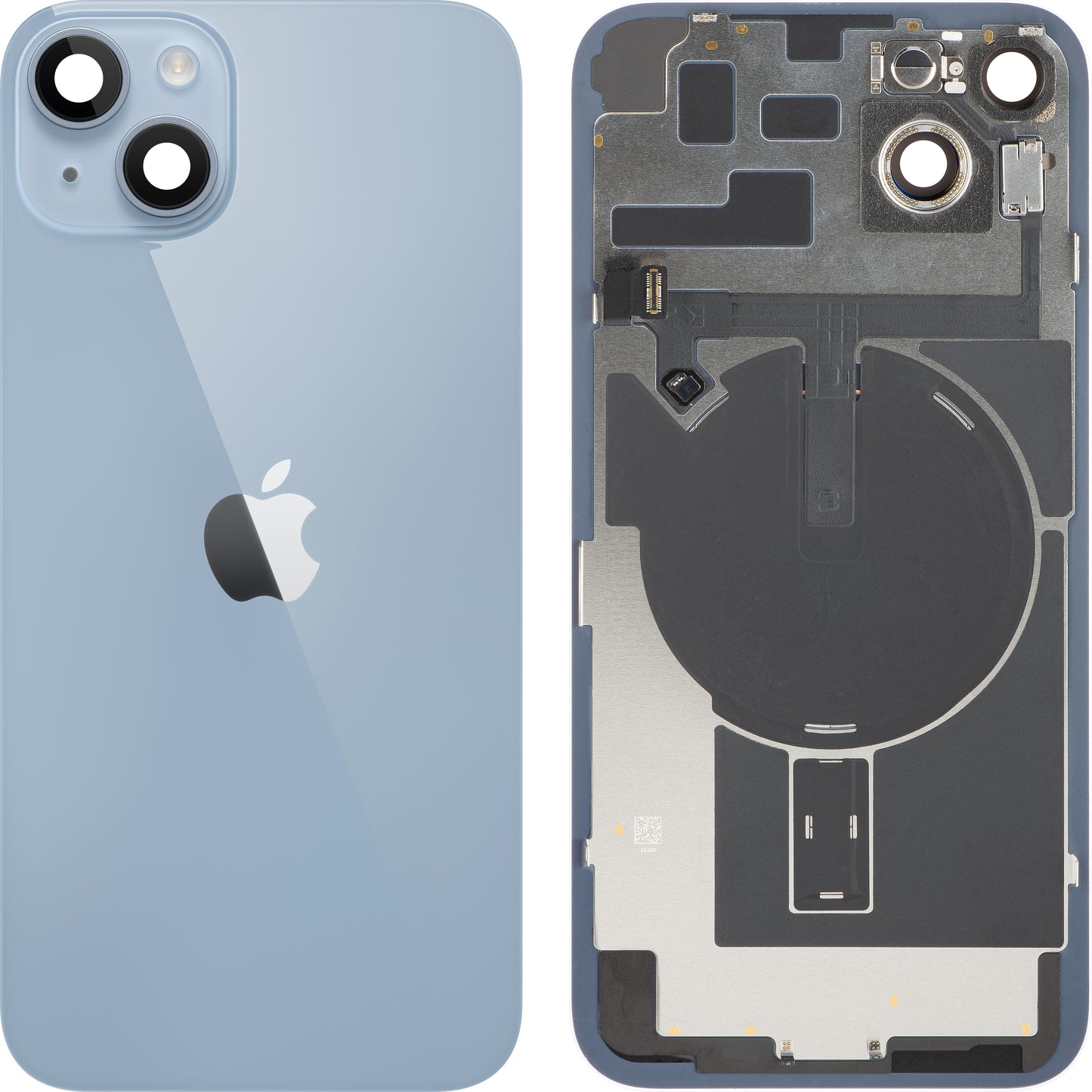 Coperchio Batteria Apple iPhone 14 Plus, Con Scocca Centrale, Completo di Parti, Blu, Swap