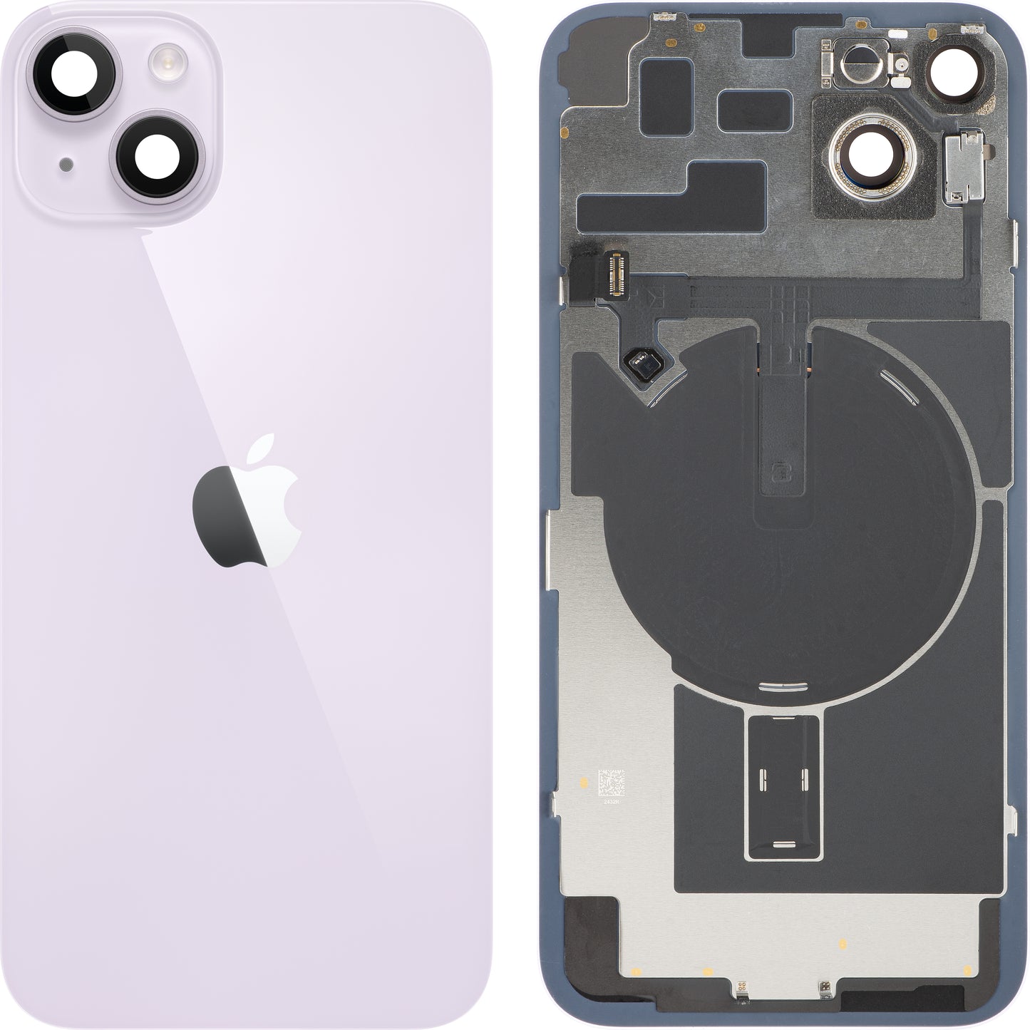 Coperchio Batteria Apple iPhone 14 Plus, Con Scocca Centrale, Completo di Parti, Viola, Swap