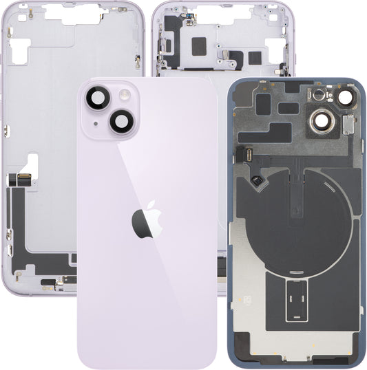 Coperchio Batteria Apple iPhone 14 Plus, Con Scocca Centrale, Completo di Parti, Viola, Swap