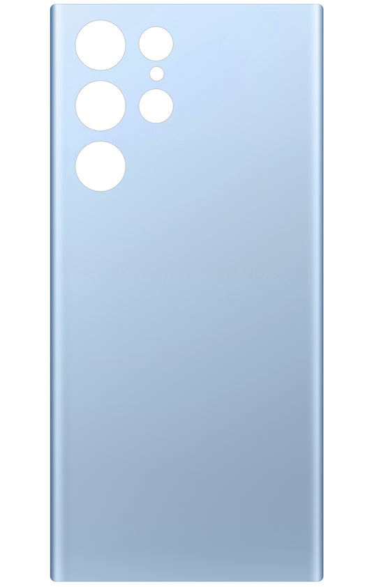 Copertura Batteria compatibile con Samsung Galaxy S22 Ultra 5G S908, Blu