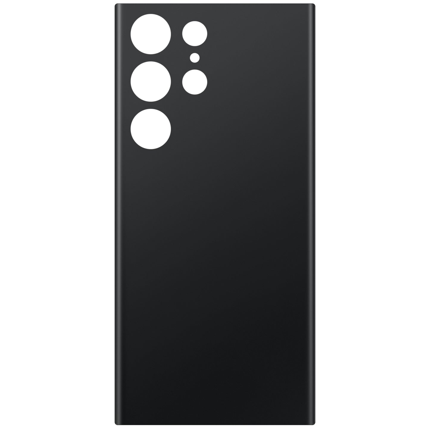 Copertura Batteria compatibile con Samsung Galaxy S23 Ultra S918, Nero