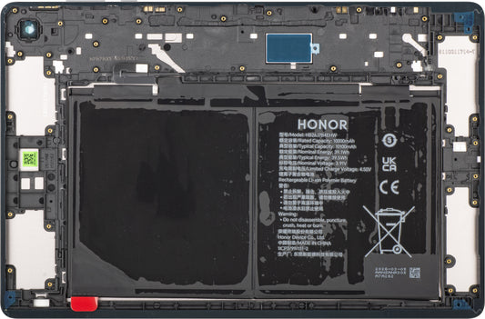 Copertura Batteria con Batteria Honor Pad X8b, Versione LTE, Grigio (Space Gray), Service Pack 0235ASTW