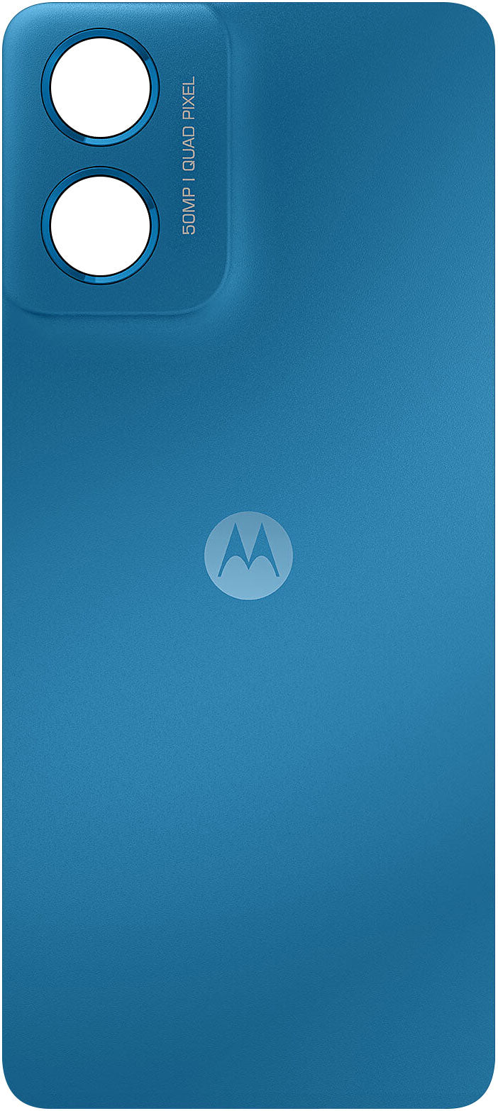 Coperchio Batteria Motorola Moto G04s, Blu (Satin Blue), Service Pack 5S58C24269
