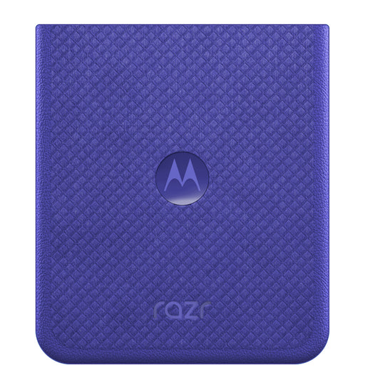 Coperchio Batteria Motorola Razr Ultra 2026 / Razr 70 Ultra, Viola (Pantone Orient Blue), Pacchetto di Servizio SL98E96499
