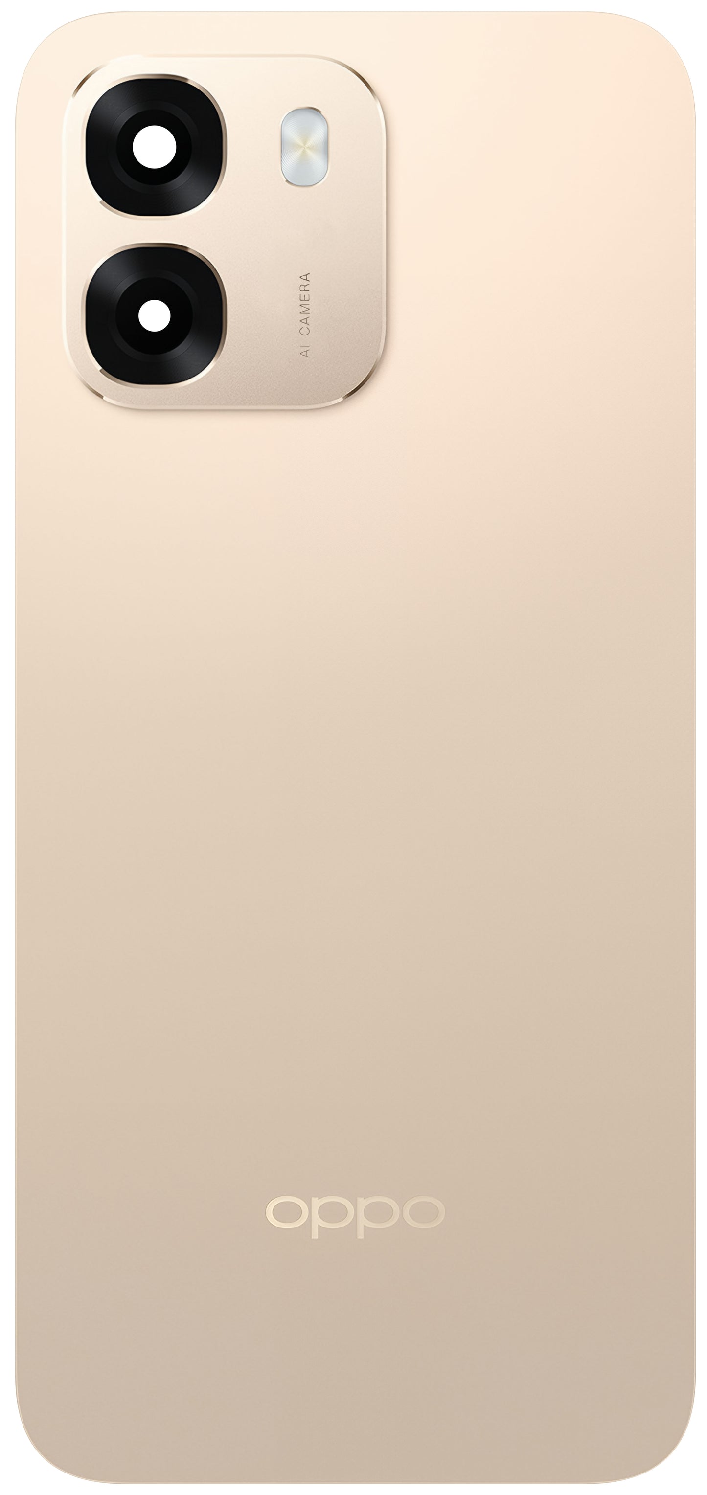 Oppo A6 Battery Cover, Gold (Aurora Gold), Service Pack 621033000876