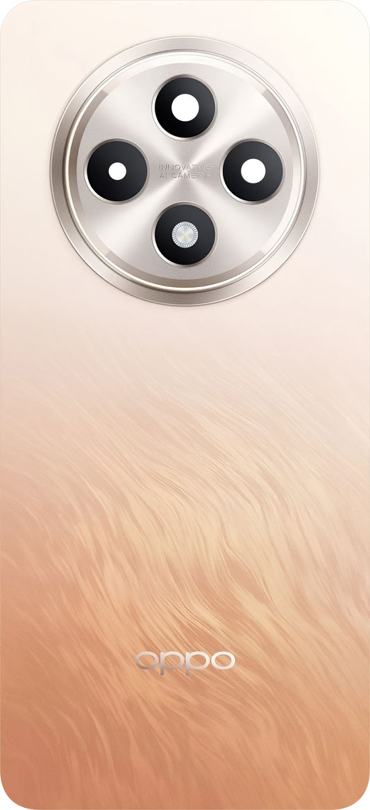 Coperchio Batteria Oppo Reno12 F, Arancione (Amber Orange), Service Pack 621033000344