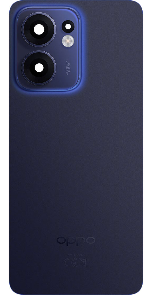 Coperchio Batteria Oppo Reno13 FS 5G / Reno13 F, Blu (Luminous Blue), Service Pack 621033000500