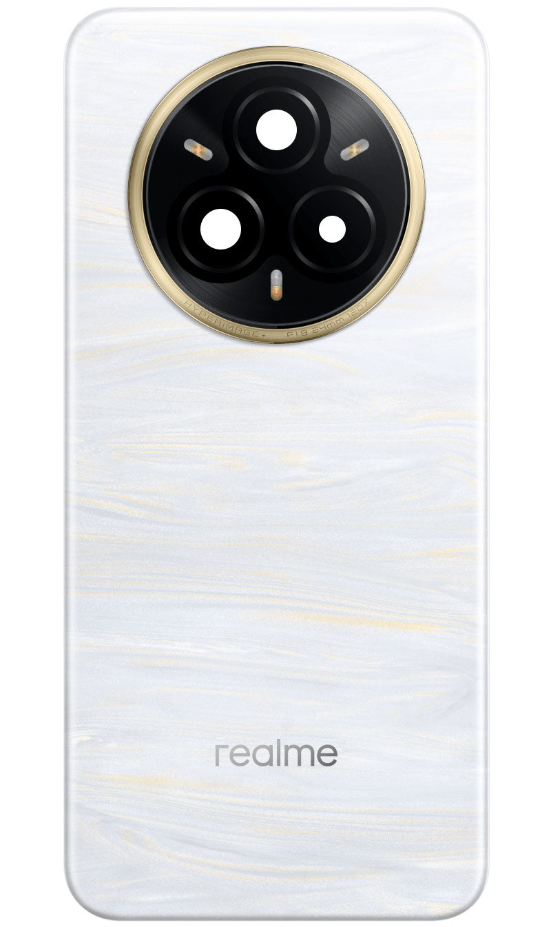 Coperchio Batteria Realme 14 Pro+, Bianco (Pearl White), Service Pack 621033000452