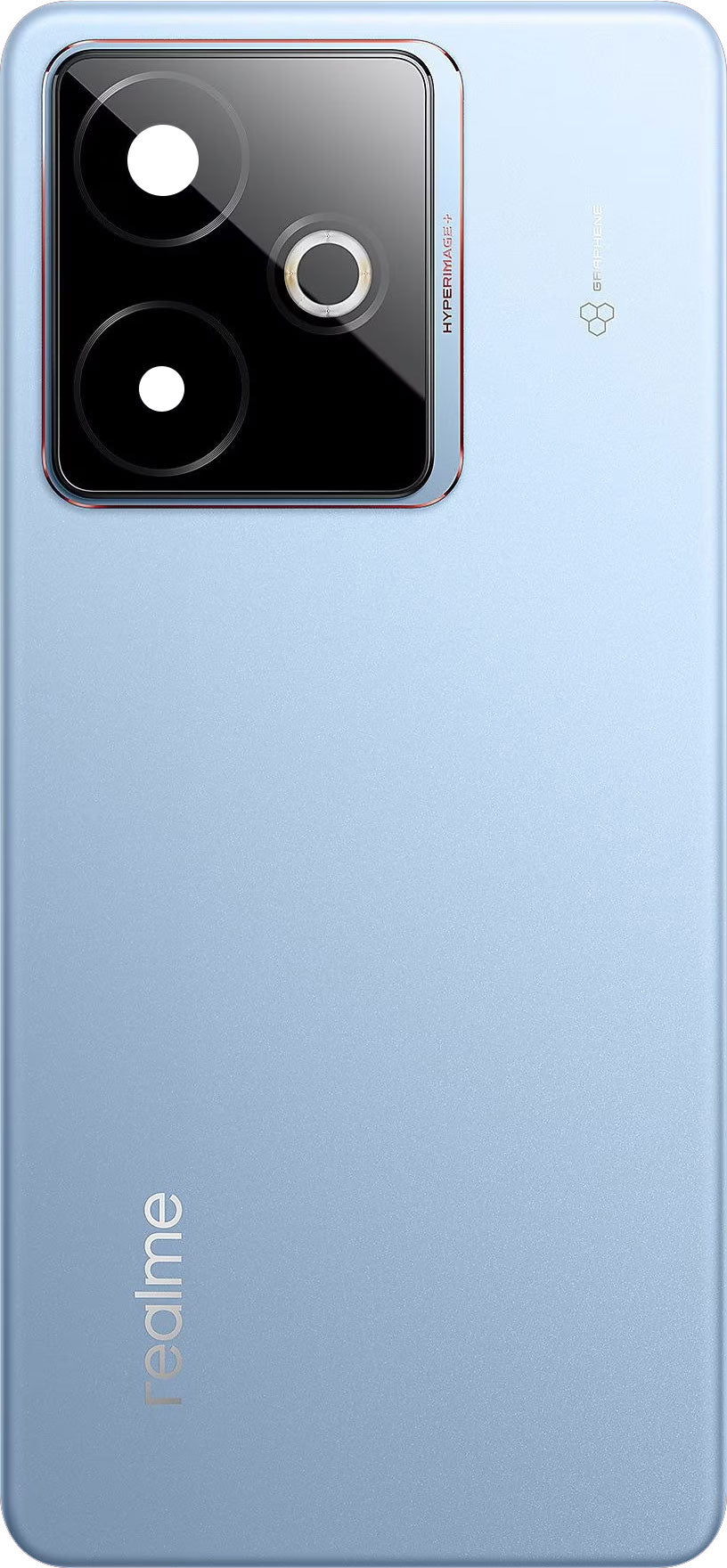 Coperchio Batteria Realme GT 7T, Blu (IceSense Blue), Service Pack 621033000635