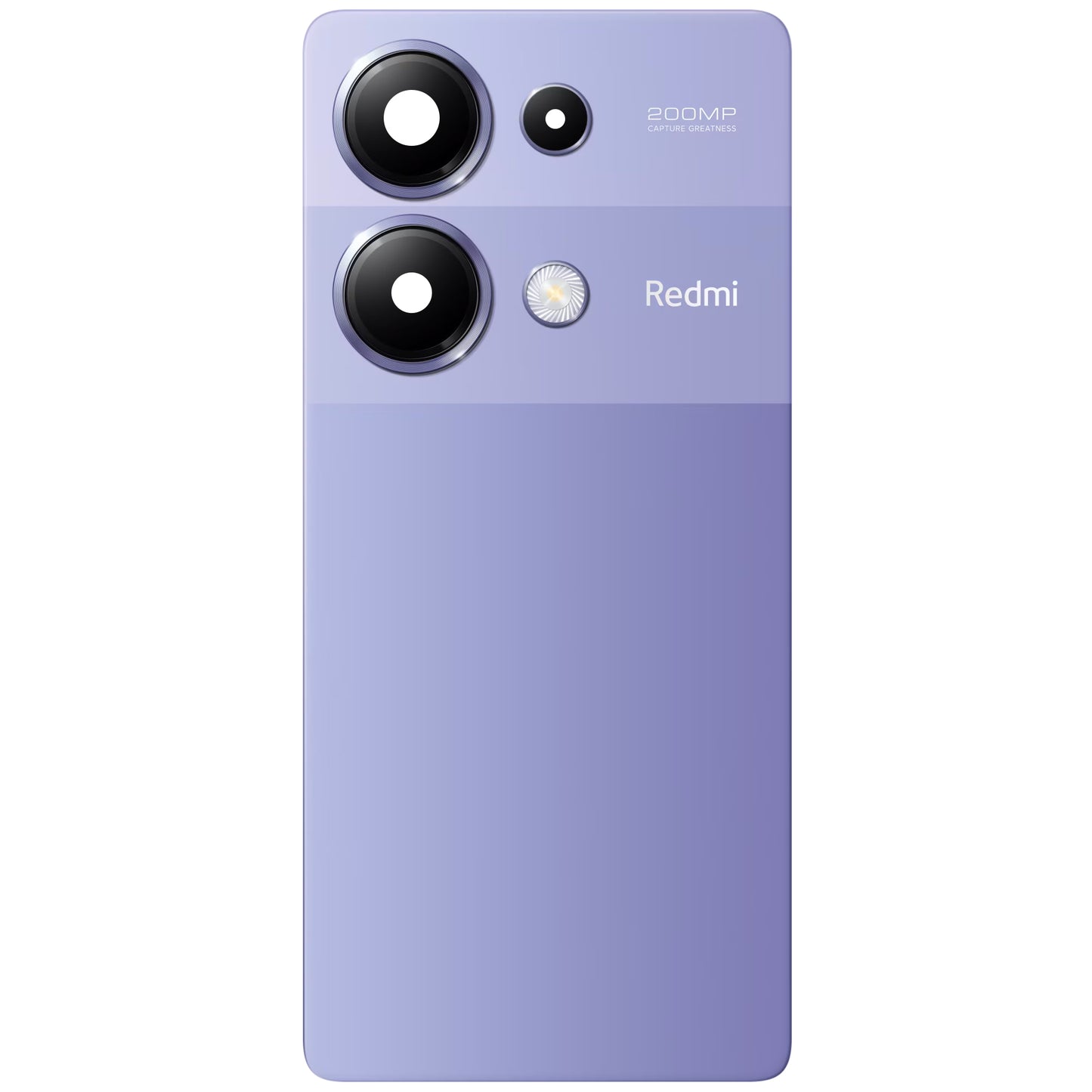 Coperchio Batteria Xiaomi Redmi Note 13 Pro 4G, Viola (Lavender Purple), Service Pack 56000600N600