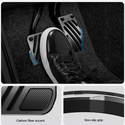 Coperture Pedali Auto Spigen Line Design TO200P per Tesla Y / 3 ACP11627