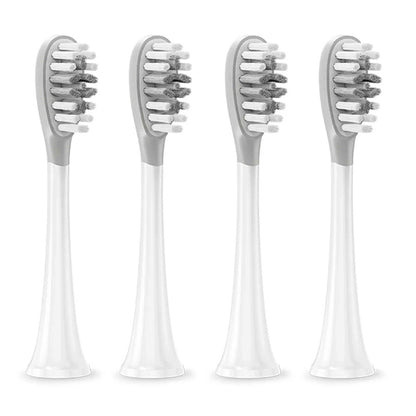 Testina di Ricambio Gum Care per Spazzolino Elettrico Bitvae S2 / S3, Set 4 pezzi, Bianco
