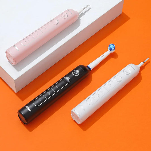 Testine di ricambio SDR2 per Spazzolino Elettrico Bitvae R2, Set da 5 pezzi, Bianco