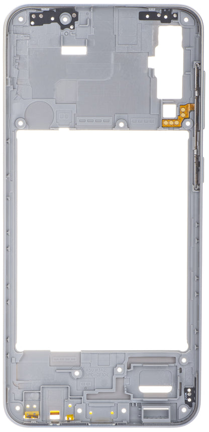 Samsung Galaxy A50 A505 Custodia a metà, argento