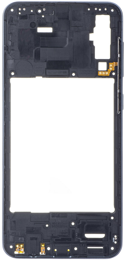 Mijloc Custodia per Samsung Galaxy A50 A505, Nero