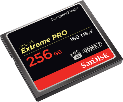 Card Memoria CompactFlash SanDisk Extreme Pro, 256Gb, UDMA 7 SDCFXPS-256G-X46