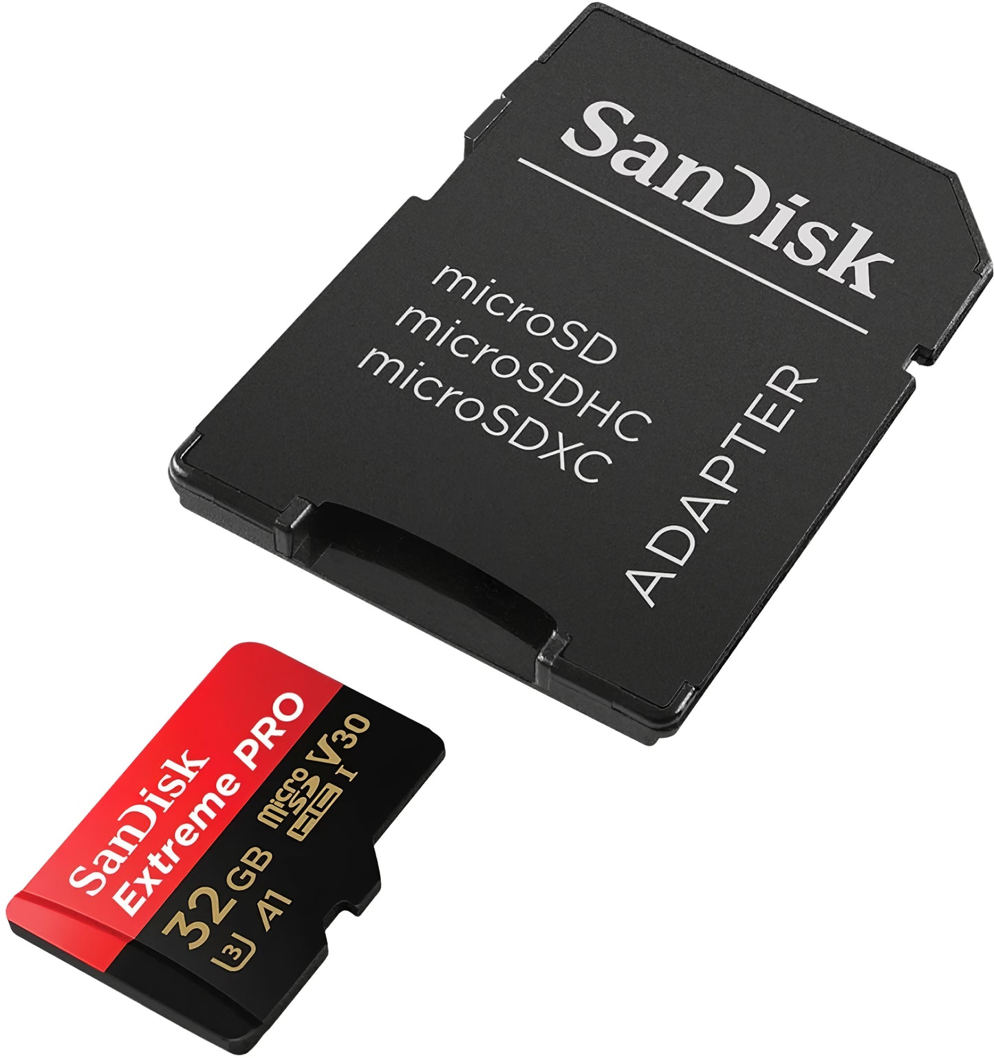 Scheda di memoria microSDHC SanDisk Extreme Pro, 32Gb, Classe 10 / UHS-1 U3, Con Adattatore SDSQXCG-032G-GN6MA