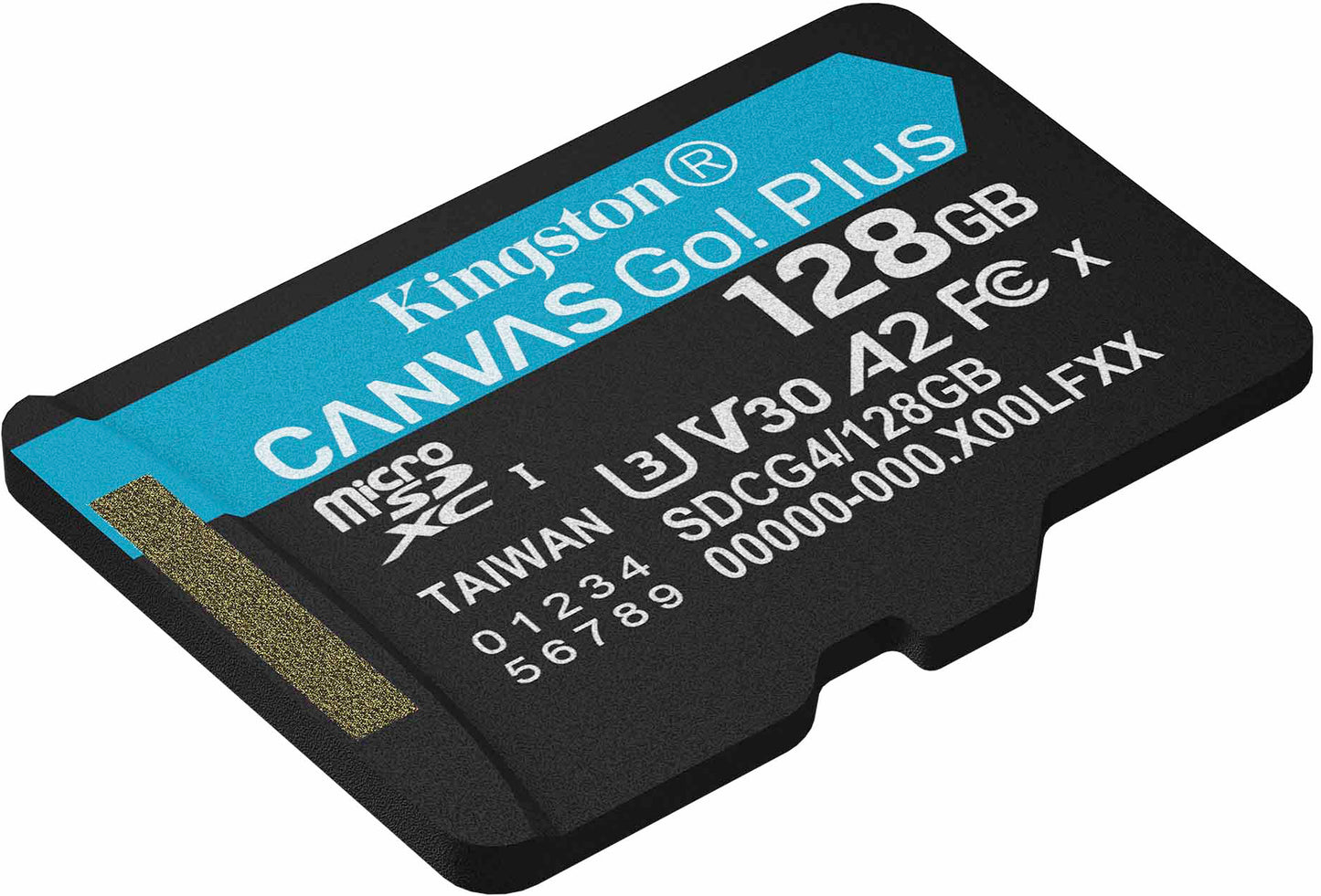 Scheda di Memoria microSDXC Kingston Canvas Go Plus Android A2, 128Gb, Classe 10 / UHS-1 U3 SDCG4/128GBSP