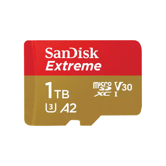 SanDisk Extreme microSDXC Memory Card, 1TB, Class 10 / UHS-1 U3 SDSQXAV-1T00-GN6MN
