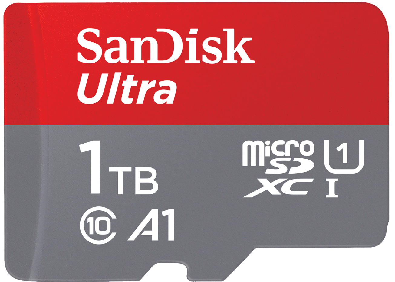 Scheda di Memoria microSDXC SanDisk Ultra Android A1, 1TB, Classe 10 / UHS-1 U1 SDSQUAC-1T00-GN6MN