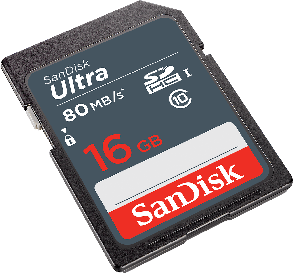 Scheda di Memoria SDHC SanDisk Ultra, 16Gb, Classe 10 SDSDUNS-016G-GN3IN