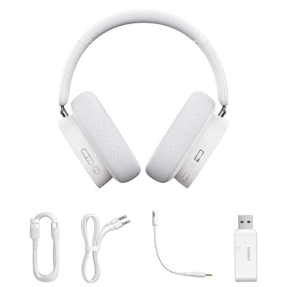 Cuffie Gaming Wireless Baseus AeQur GH02, RGB, BT / Wi-Fi / Cablate, Nere A00050800113-Z1