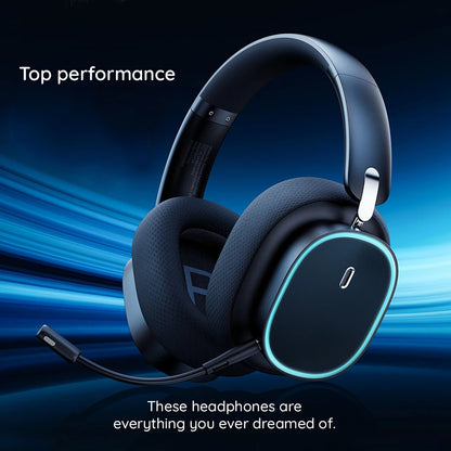 Cuffie Gaming Wireless Baseus AeQur GH02, RGB, BT / Wi-Fi / Cablate, Nere A00050800113-Z1