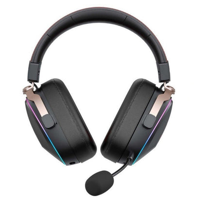 Cuffie Gaming Wireless HAVIT H2039BG, RGB, BT / Wi-Fi / Cablate, Nere Ocra