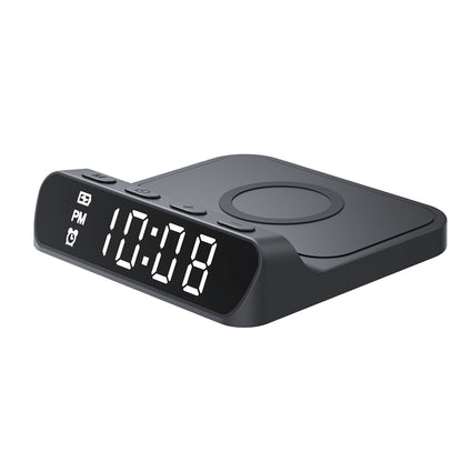 Orologio Digitale HAVIT W3031 con Ricarica Wireless QI, Nero