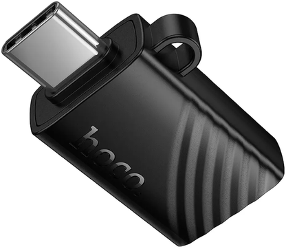 Lettore di schede USB-C HOCO HB53, microSD, Nero