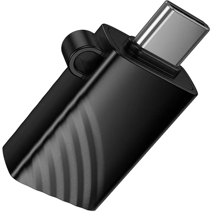 Lettore di schede USB-C HOCO HB53, microSD, Nero