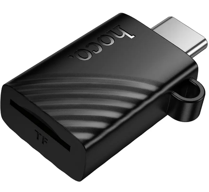 Lettore di schede USB-C HOCO HB53, microSD, Nero