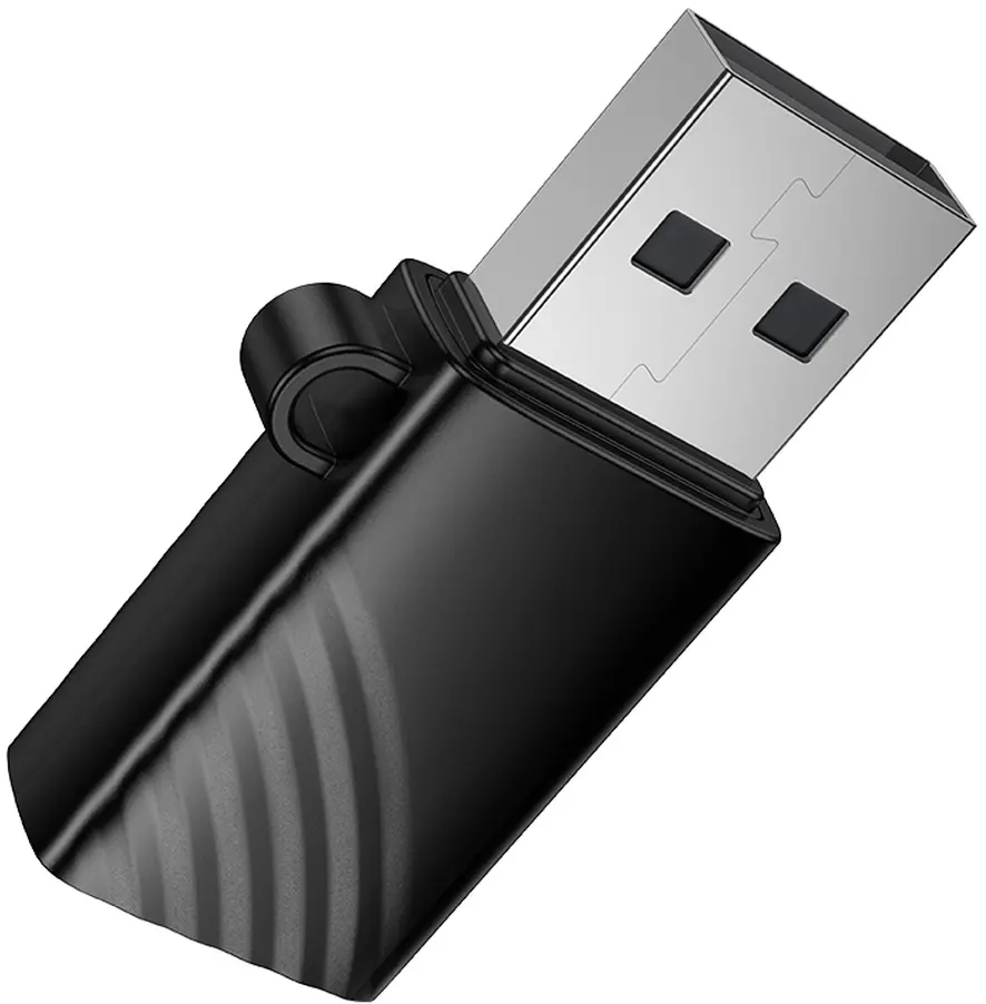 Lettore di Schede USB HOCO HB53, microSD, Nero