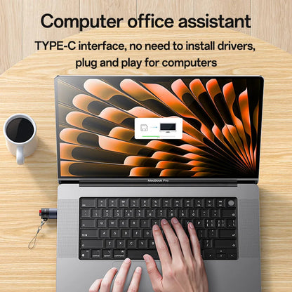 Lettore di schede USB Yesido GS37, microSD, Nero