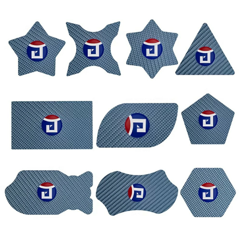 Clip in plastica JITONGXUE fibra di carbonio, 10in1