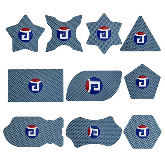 Clip in plastica JITONGXUE fibra di carbonio, 10in1