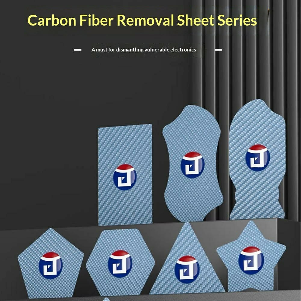 Clip in plastica JITONGXUE fibra di carbonio, 10in1