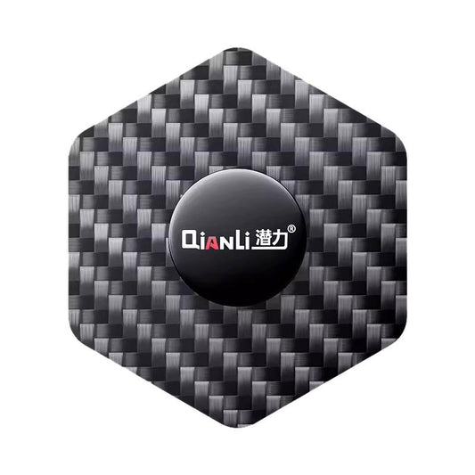 Clip in plastica QIANLI fibra di carbonio, esagono