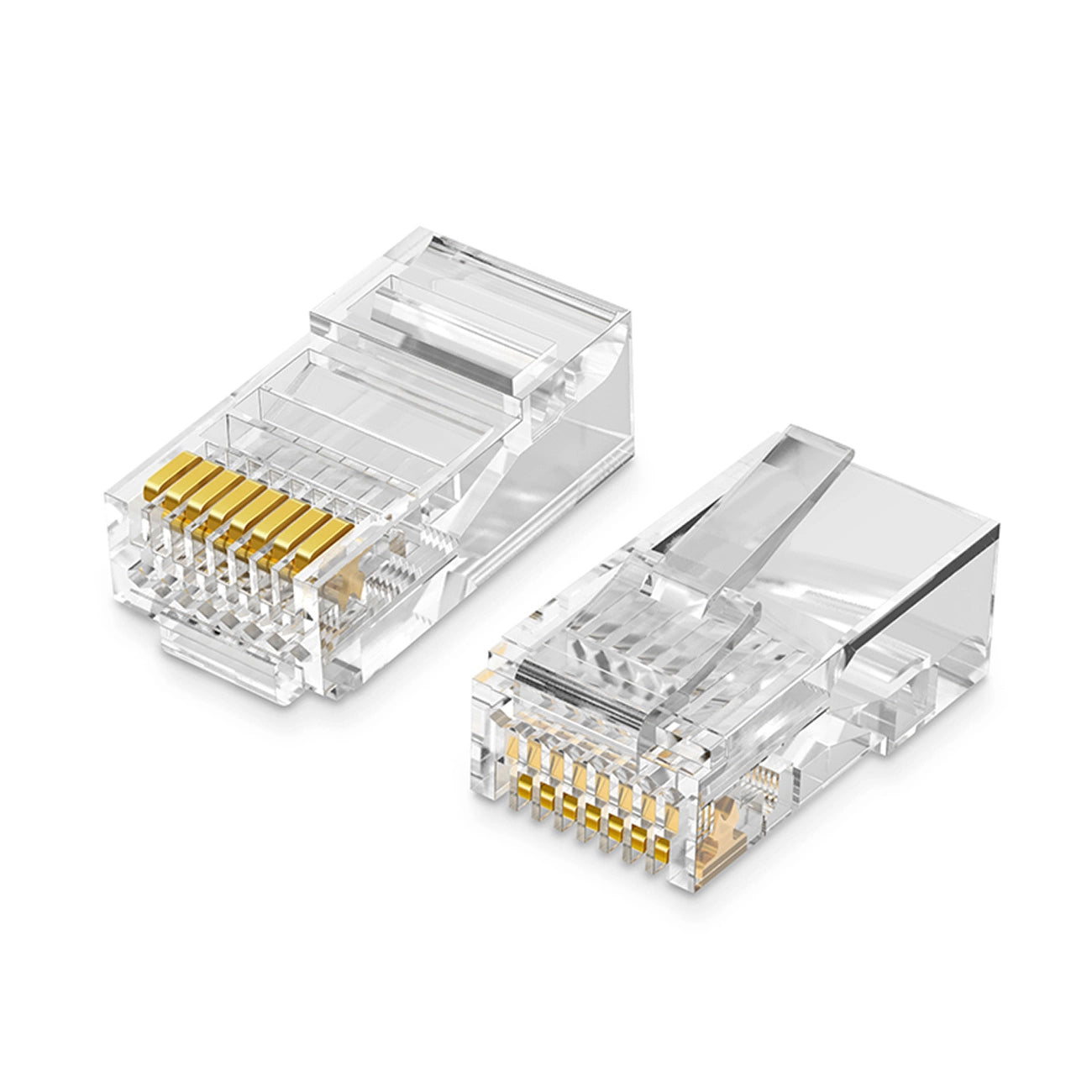 Connettore Rete UGREEN NW110, RJ45, Cat5/5e, Set 100 pezzi